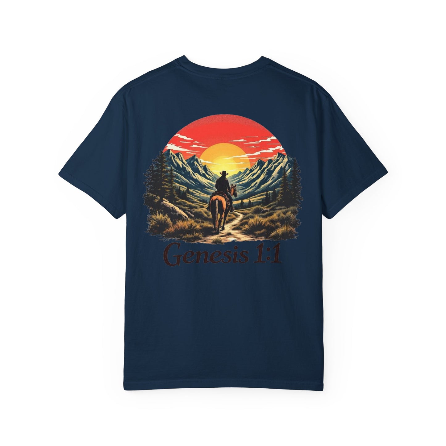 “The Beginning” Genesis 1:1 Men’s T-Shirt