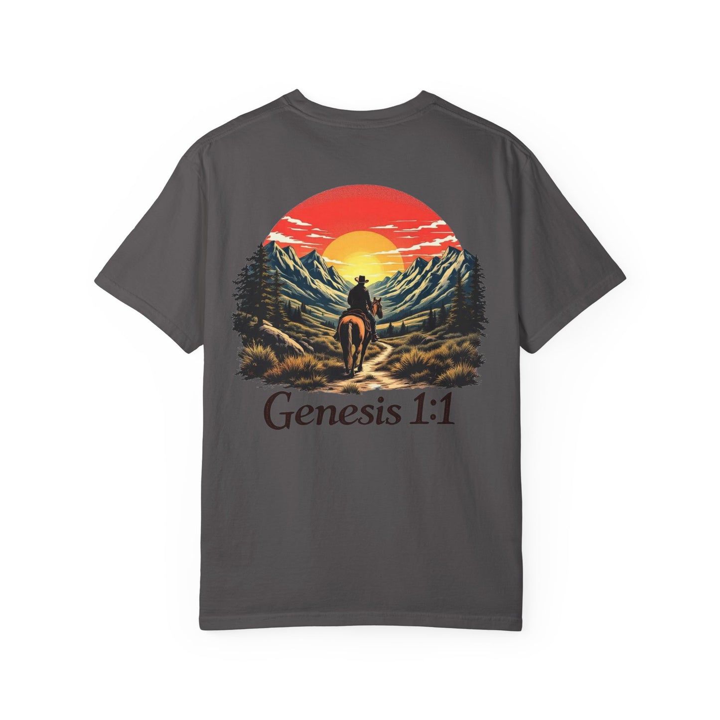 “The Beginning” Genesis 1:1 Men’s T-Shirt