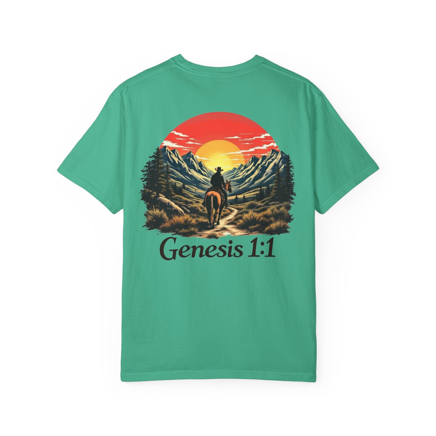 “The Beginning” Genesis 1:1 Men’s T-Shirt