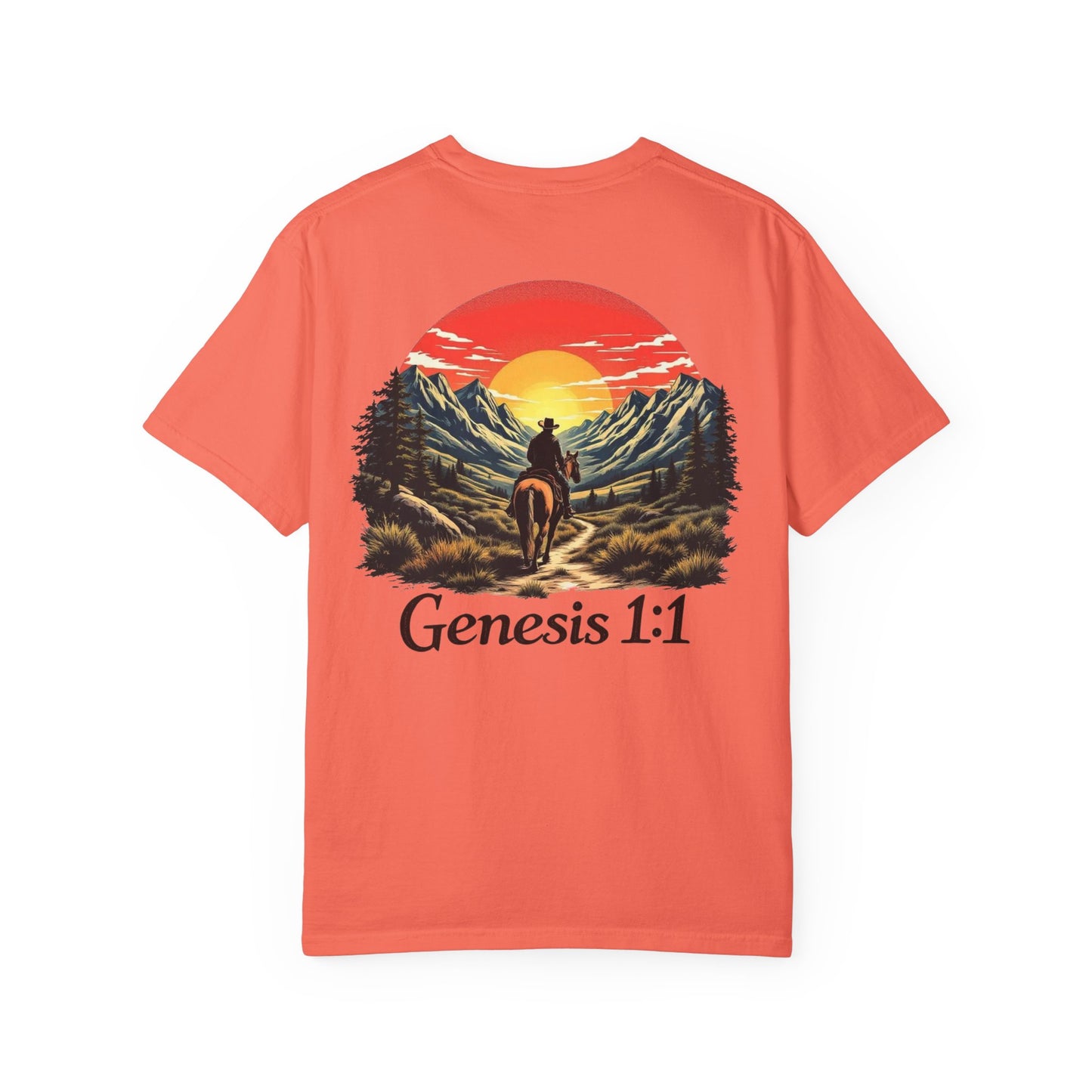 “The Beginning” Genesis 1:1 Men’s T-Shirt