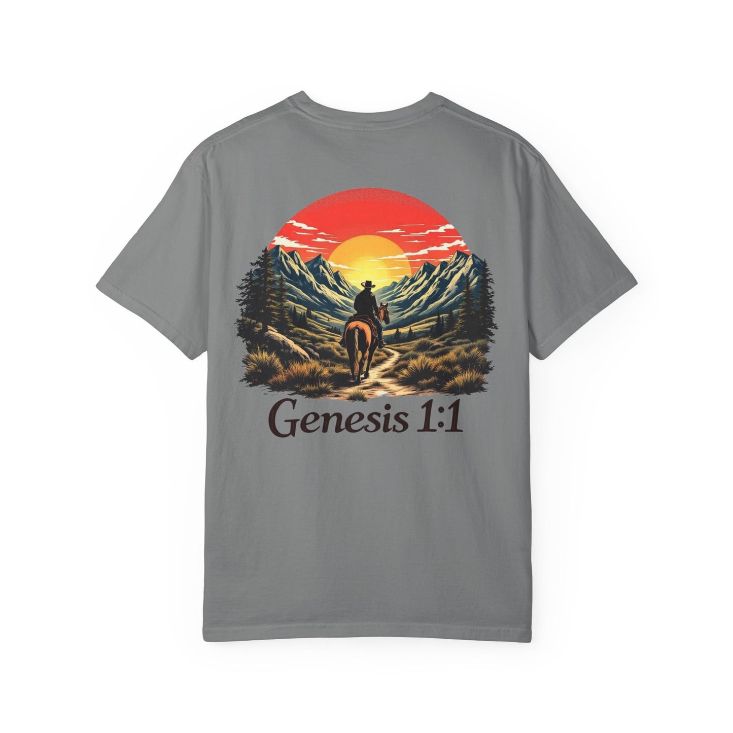 “The Beginning” Genesis 1:1 Men’s T-Shirt