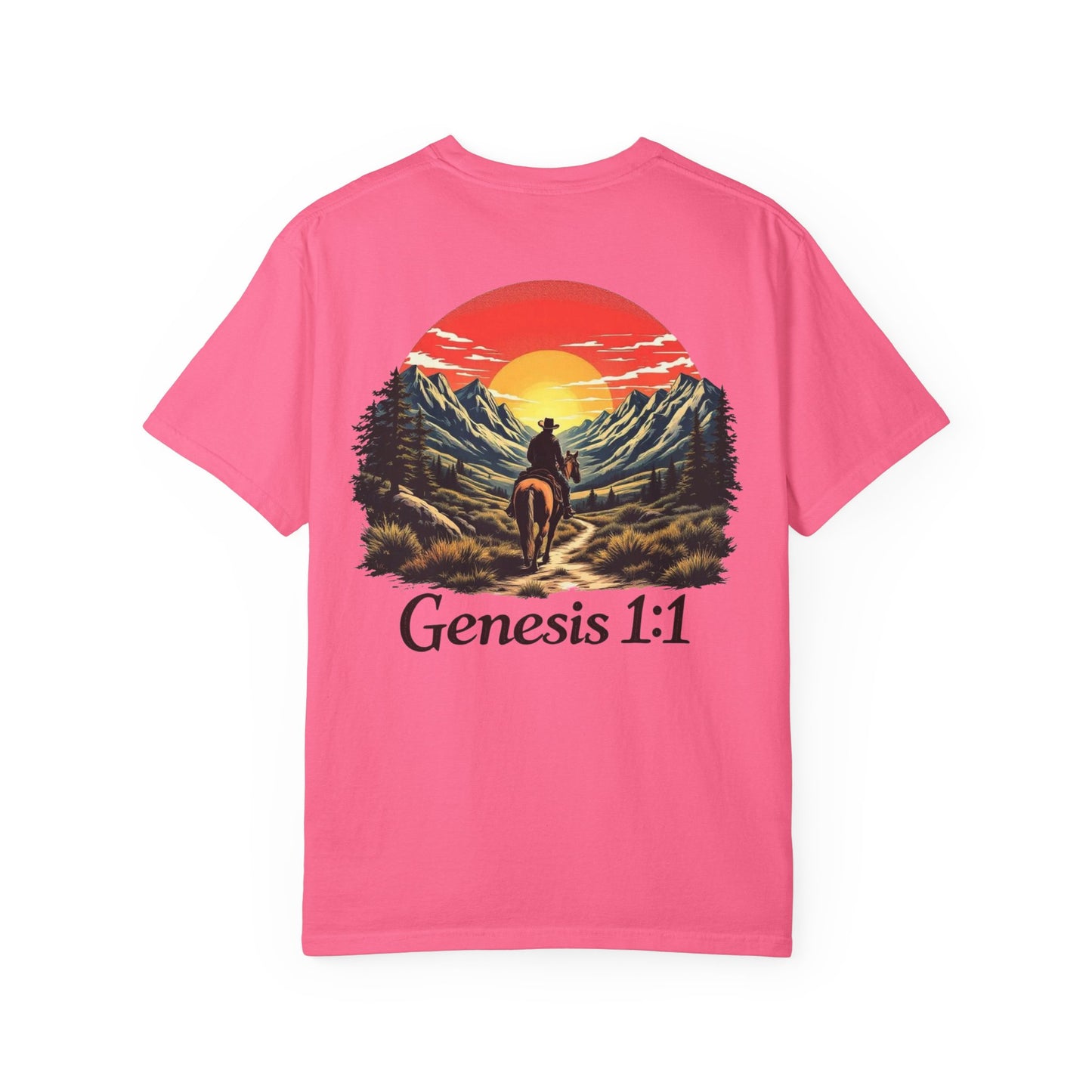 “The Beginning” Genesis 1:1 Men’s T-Shirt
