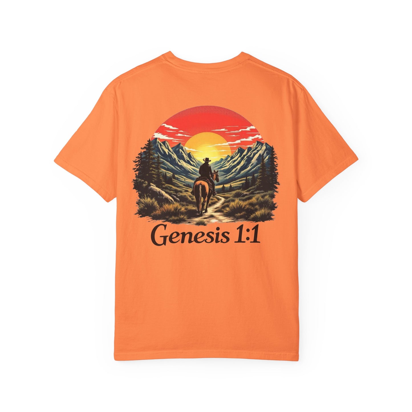 “The Beginning” Genesis 1:1 Men’s T-Shirt