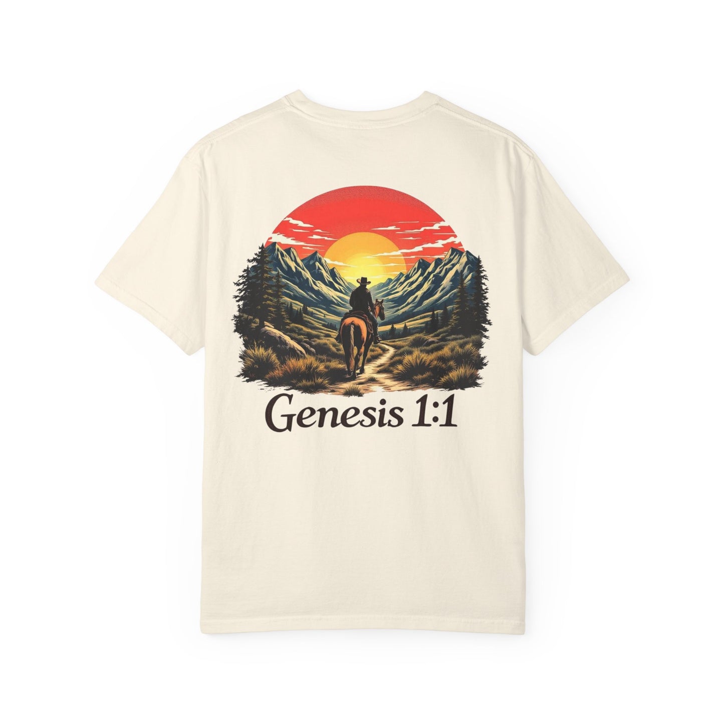 “The Beginning” Genesis 1:1 Men’s T-Shirt