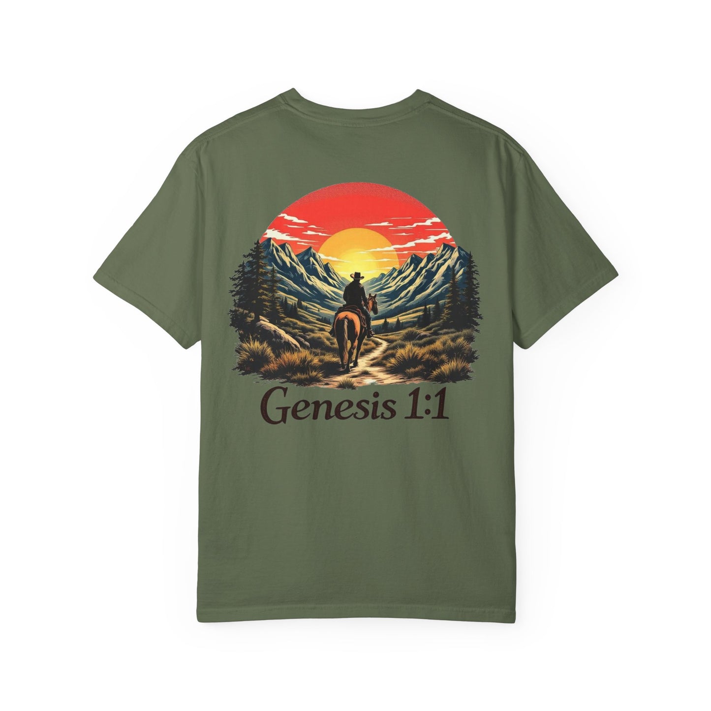 “The Beginning” Genesis 1:1 Men’s T-Shirt