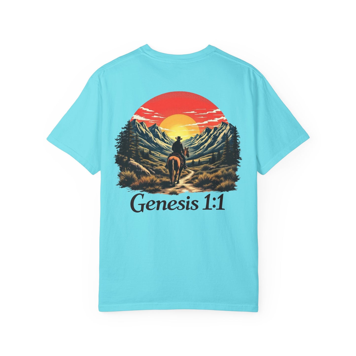 “The Beginning” Genesis 1:1 Men’s T-Shirt