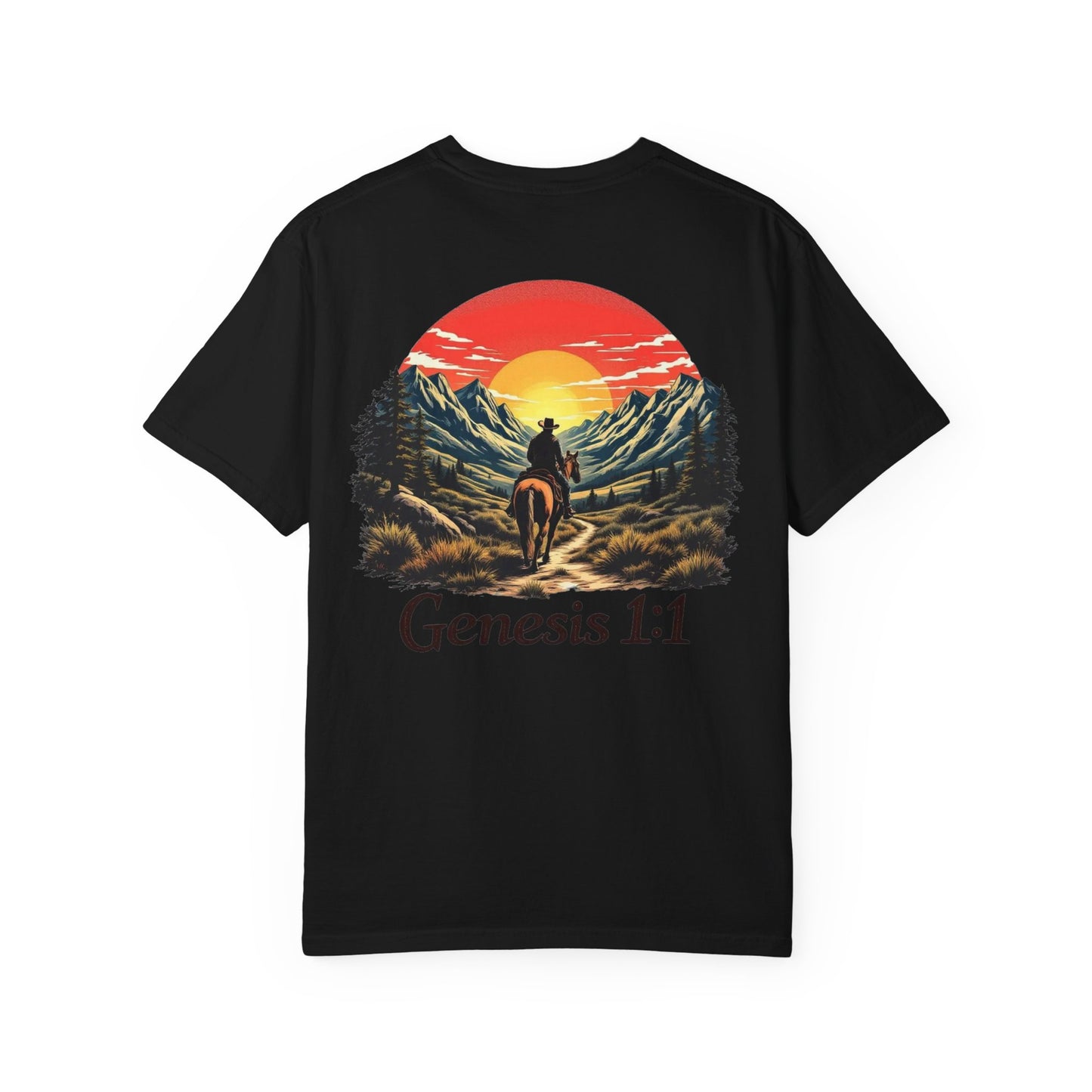 “The Beginning” Genesis 1:1 Men’s T-Shirt