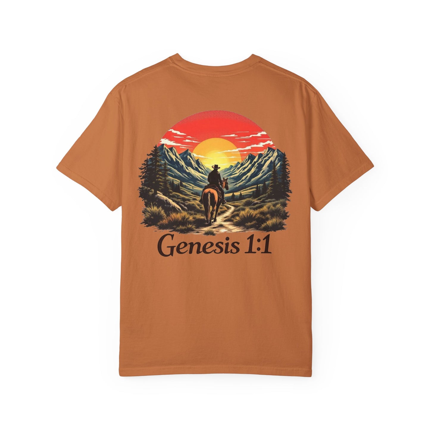 “The Beginning” Genesis 1:1 Men’s T-Shirt
